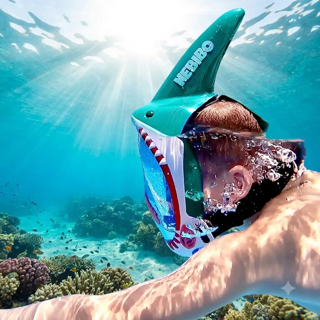Shark Snorkel Mask Shark Snorkel Mask