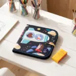 Space_ship_erasable_book Endlessly Reusable Art Book