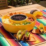 Spin & Serve Taco Party Set With Electric Warming Bowl 1