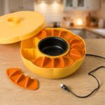 Spin & Serve Taco Party Set With Electric Warming Bowl 2