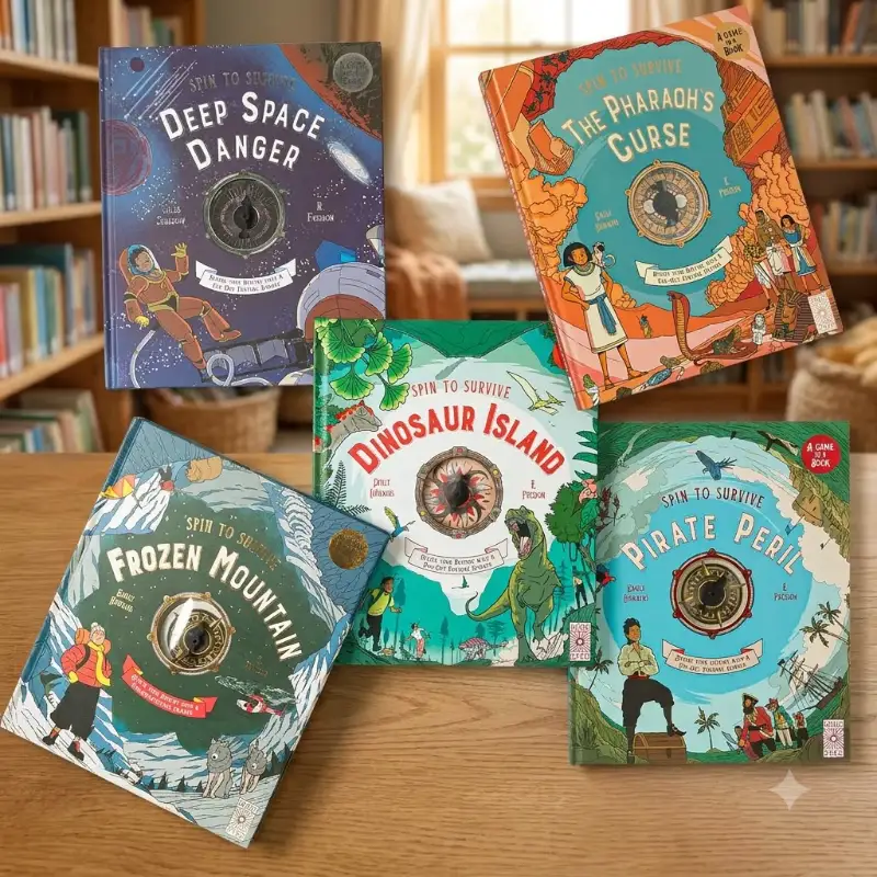 Spin To Survive Adventure Book