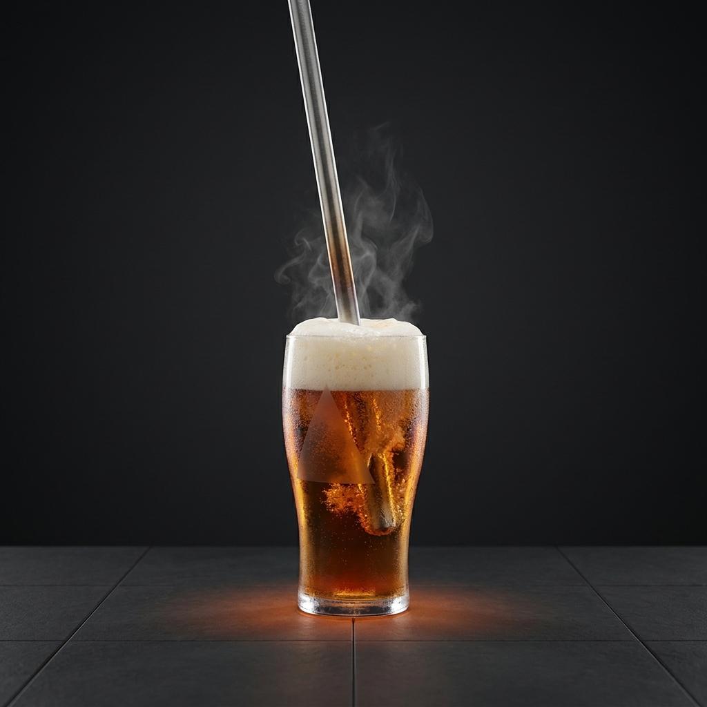 Stainless Steel Campfire Beer Caramelizer Stainless Steel Campfire Beer Caramelizer