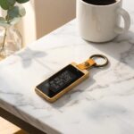 Stainless Steel Long Distance Love Letter Keychain Set Of 2 2