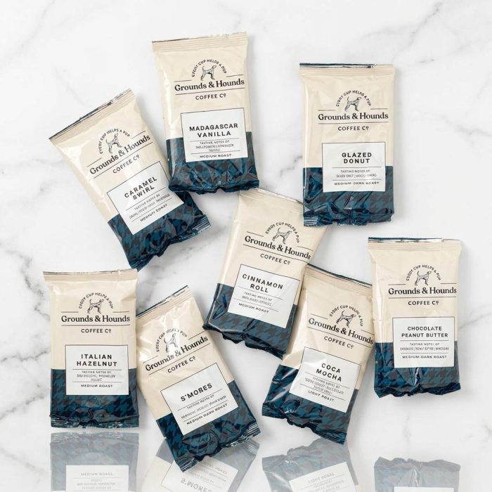 Sweet Dessert Flavored Coffee Sampler Set 1