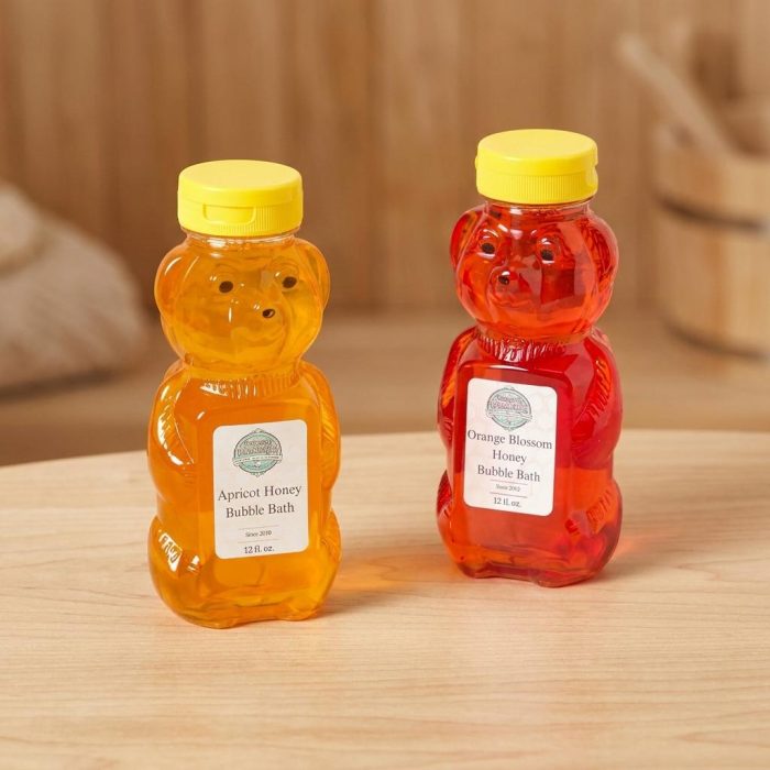 Sweet Nostalgic Honey Bear Bubble Bath Duo 1