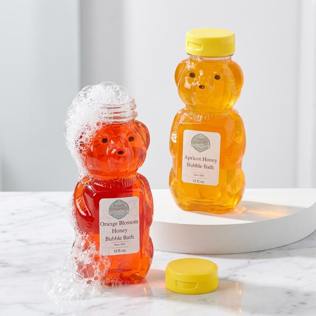Sweet Nostalgic Honey Bear Bubble Bath Duo Sweet Nostalgic Honey Bear Bubble Bath Duo