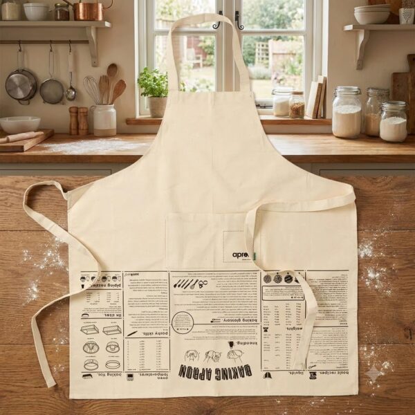 Tips & Tricks Baker's Apron - 100% Cotton (1)