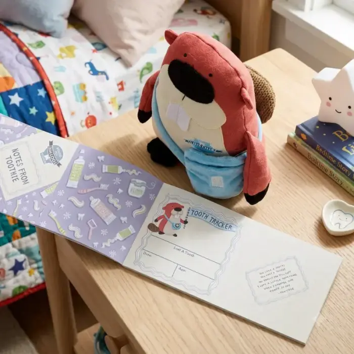 Toothie The Beaver Lost Tooth Messenger 1