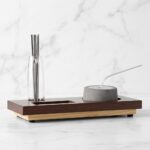 Ultimate S'mores Kit - Tabletop Concrete Firepit 1