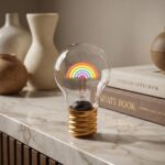Unique Rechargeable Cordless Magic Rainbow Light Bulb 1