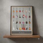Vintage Guitars Of Rock History Poster 2