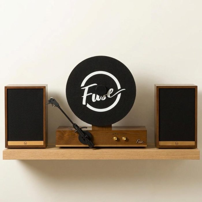 Vintage Retro Vertical Vinyl Record Player 2