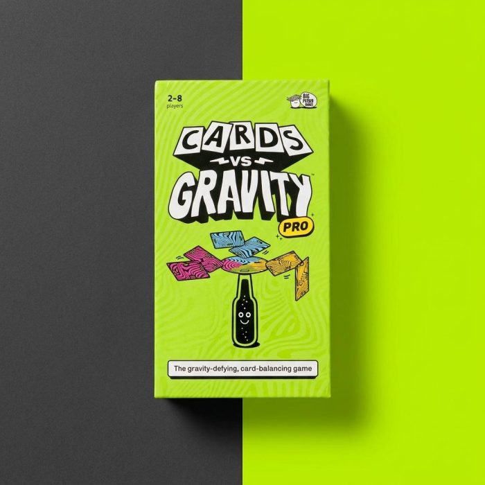 Waterproof Cards Vs. Gravity Card Balancing Game 3