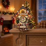 Whimsical Diy Working Christmas Cuckoo Clock Build Kit (2)