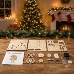 Whimsical Diy Working Christmas Cuckoo Clock Build Kit (4)