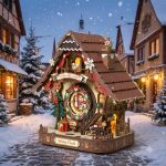 Whimsical Diy Working Christmas Cuckoo Clock Build Kit (5)