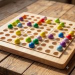 Wooden Colorku Color Sudoku Game 2