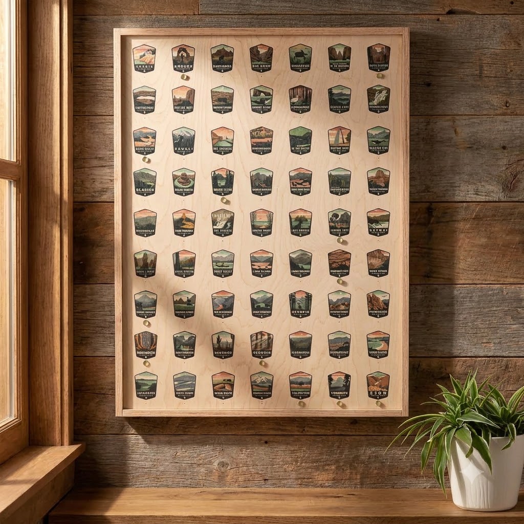 Wooden National Parks Bucket List Travel Tracker Wooden National Parks Bucket List Travel Tracker