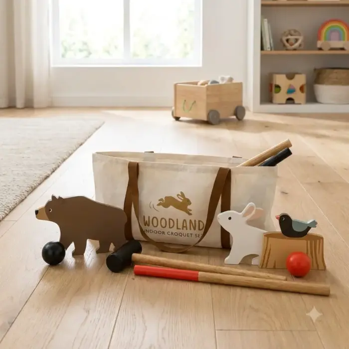 Woodland Wander Indoor Outdoor Croquet 2